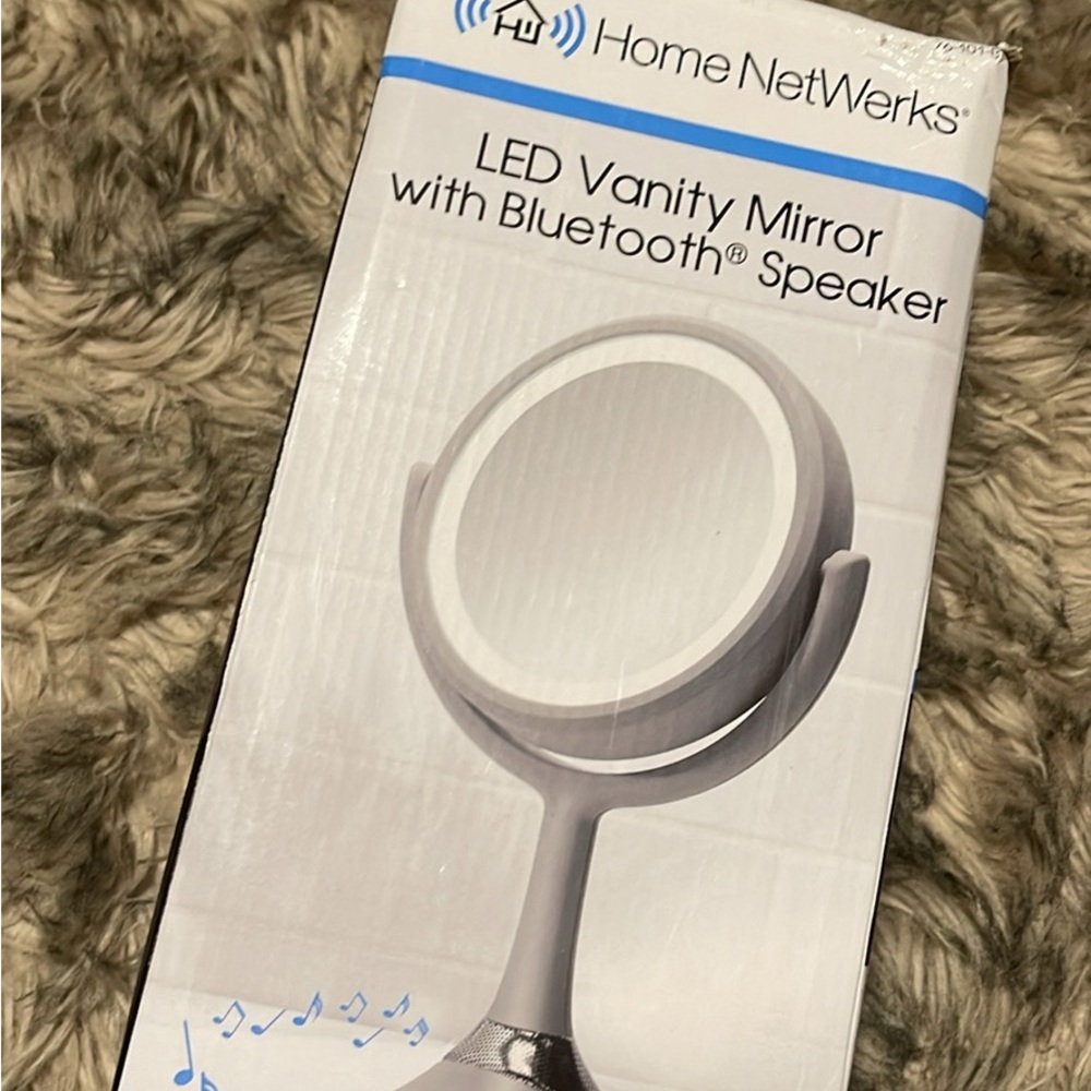 Home NetWerks LED Vanity Light with Bluetooth Speaker